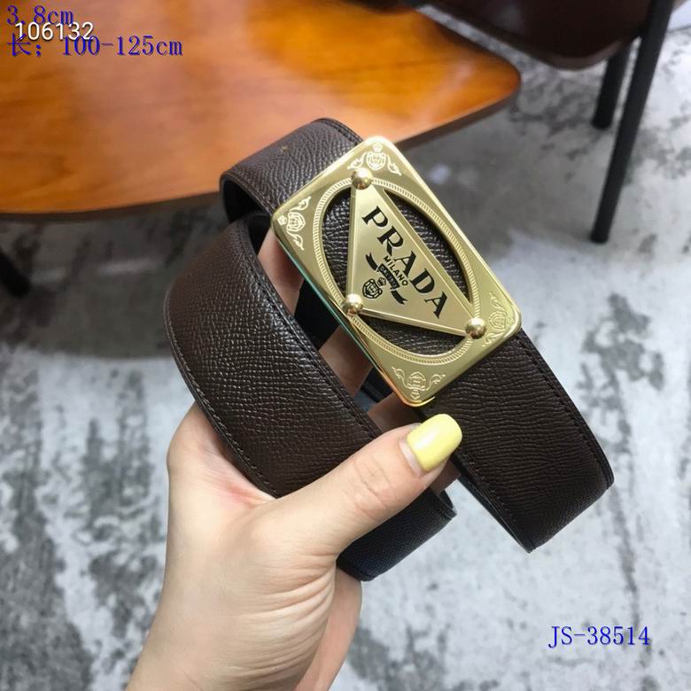 2024Prada Belt 38mm 1122